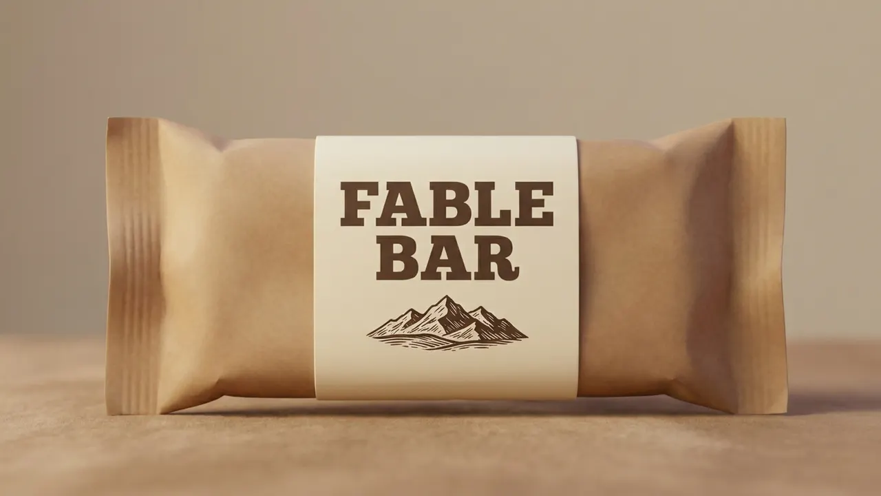 FableBar, front view, made for this scene